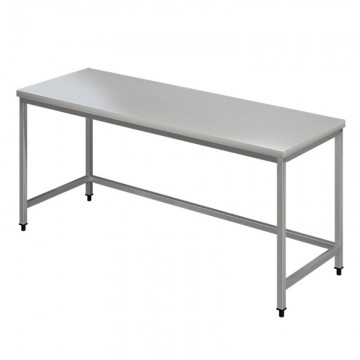 Τραπέζι/Πάγκος Εργασίας Inox Χωρίς Πάτο , Διαστάσεις 180x70x85cm
