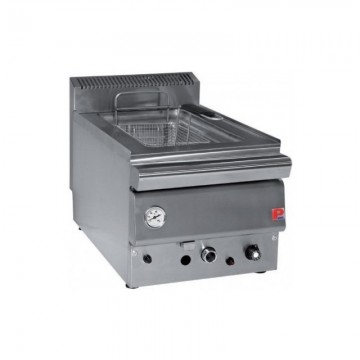 Φριτέζα αερίου 8 λίτρων με έναν κάδο FR 160 PANARITIS  ,Διαστάσεις:40x63x34cm