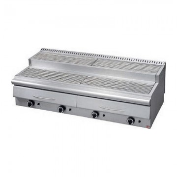 Panaritis GS 4120 60 Σουβλάκι γκριλ αερίου νερού 36kW με Διαστάσεις 120x63x34cm