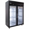 Ψυγείo Θάλαμος Συντήρησης σε μαύρο χρώμα με 2 γυάλινες πόρτες 1440x905x2100 Inomak CEPB2144/GL