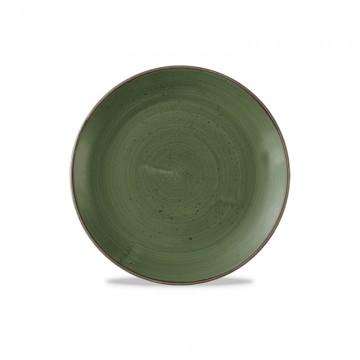 Churchill Πιάτο Ρηχό  Πορσελάνης 21,7εκ Stonecast Sorrel Green