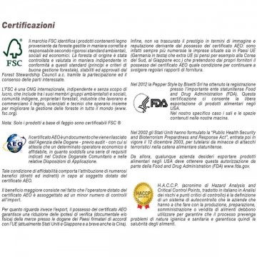 ΜΥΛΟΣ ΑΛΑΤΙΟΥ ΑΚΡΥΛΙΚΟΣ ΥΨΟΣ 17,5εκ BISETTI MILANO