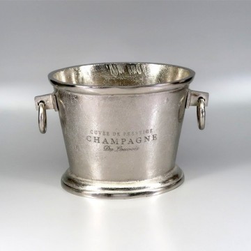 ΣΑΜΠΑΝΙΕΡΑ ΑΛΟΥΜΙΝΙΟΥ 39x25x24εκ  KARNI ΑΣΗΜΙ "CHAMPAGNE"