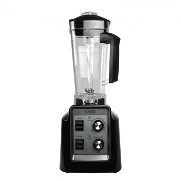 Επαγγελματικό Μπλέντερ Karni KB-S020 2kW Μαύρο χρώμα με χωρητικότητα κανάτας 2Lt 18x21x51cm(Εξουσιοδοτημένο Service)
