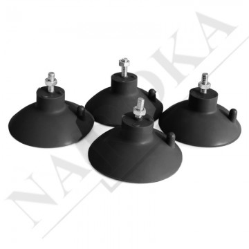 Βεντούζες Μαύρες για πατατοκόφτη Naroka σετ 4τεμ