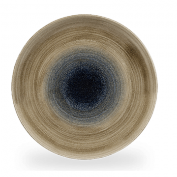 Churchill Πιάτο Ρηχό Πορσελάνης 26εκ Stonecast Aqueous Bayou- σετ 12 τεμαχίων