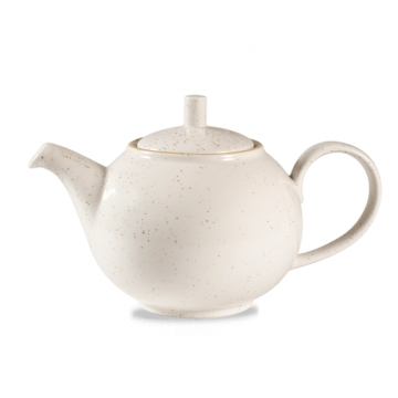 Τσαγιέρα Πορσελάνης Churchill 42,6cl Stonecast  Barley White - σετ 2 τεμαχίων