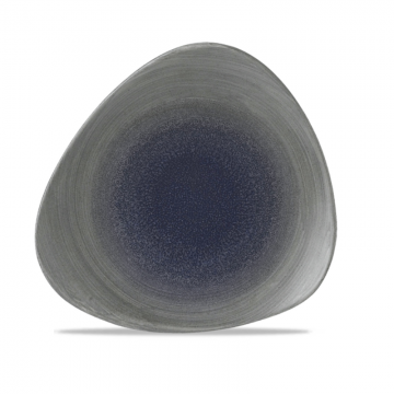 Πιάτο Ρηχό Τρίγωνο Πορσελάνης Churchill 22,9εκ Stonecast Aqueous Fjord - σετ 6 τεμαχίων