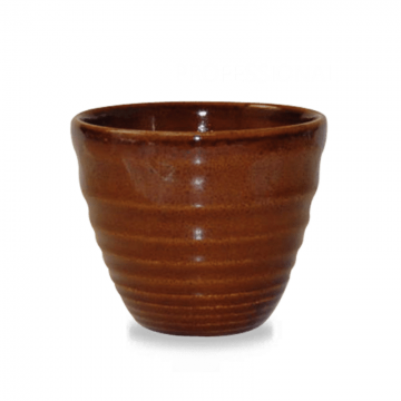 Μπωλ Ripple - Ντιπ Πορσελάνης Churchill 9,5εκ Stonecast Ripple Cinnamon - σετ 6 τεμαχίων