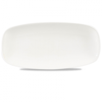 Πιατέλα Πορσελάνης Churchill 35,5x18,9εκ Oblong White - σετ 6 τεμαχίων