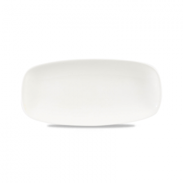 Πιατέλα Πορσελάνης Churchill 26,9x12,7εκ Oblong White - σετ 6 τεμαχίων