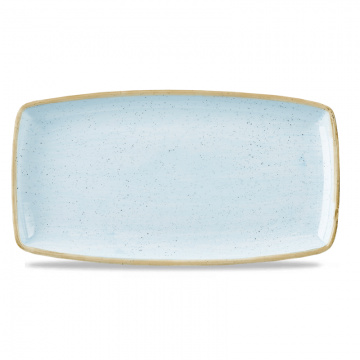 Πιατέλα Ορθογώνια Πορσελάνης Churchill 34,5x18,5εκ Stonecast Duck Egg