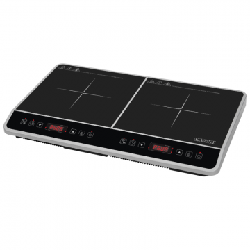 Επαγωγική διπλή ηλεκτρική εστία Karni ROS-60 3,6kW 60,5x36x6,4cm (Εξουσιοδοτημένο Service)