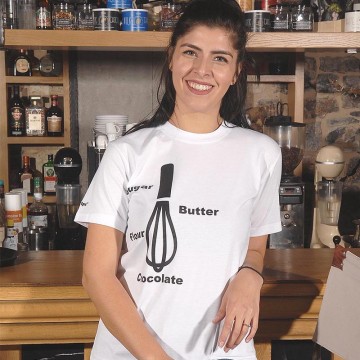 ΓΥΝΑΙΚΕΙΟ T-SHIRT 100% ΒΑΜΒΑΚΙ "PASTRY" 