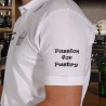 Μπλούζα polo λευκή unisex "Passion for Pastry" 100%βαμβάκι