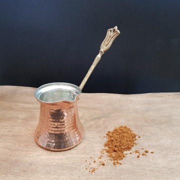 ΜΠΡΙΚΙ ΕΛΛΗΝΙΚΟΥ ΚΑΦΕ ΧΑΛΚΙΝΟ Νο3 225ml ΜΕ ΣΚΑΛΙΣΤΟ ΧΕΡΙ ΤΟΥΡΚΙΑΣ 