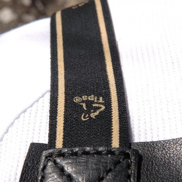 Ποδιά ολόσωμη 100% δέρμα μαύρο με τιράντες