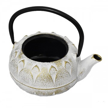 ΤΣΑΓΙΕΡΑ ΑΠΟ ΜΑΝΤΕΜΙ 600ml GOLD WHITE KARNI 