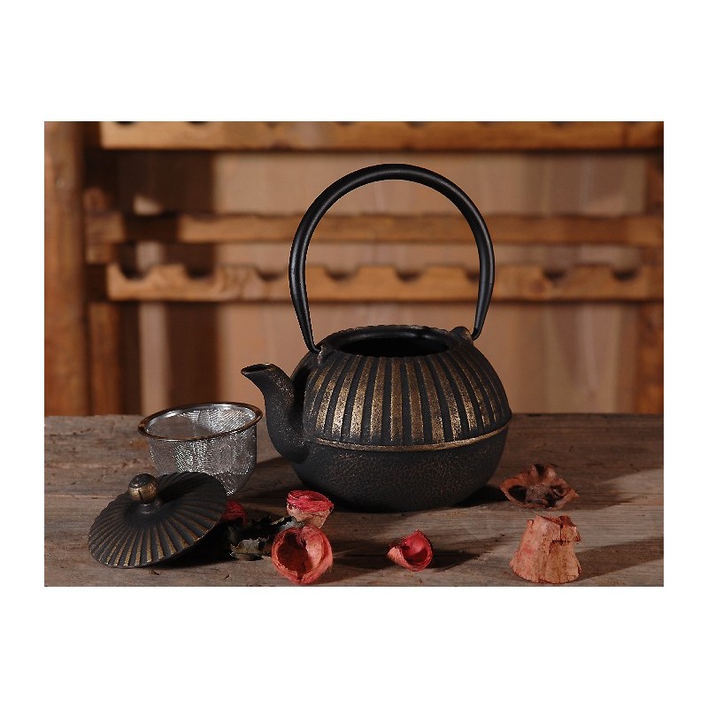 ΤΣΑΓΙΕΡΑ ΜΑΝΤΕΜΙ  900ML GOLD BLACK KARNI 