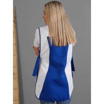 ΠΟΔΙΑ ΣΑΜΑΡΑΚΙ ΜΠΛΕ-ΛΕΥΚΟ ΜΕ ΔΙΑΚΟΣΜΗΤΙΚΑ ΚΟΥΜΠΙΑ