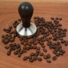 Tamper-Πατητήρι Καφέ 57mm KARNI Sandalwood Σκούρο