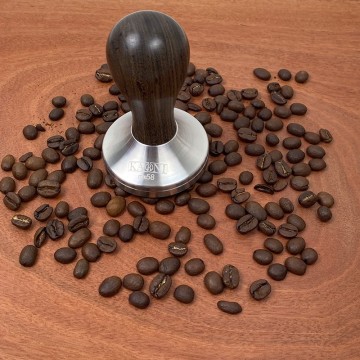 Tamper-Πατητήρι Καφέ 58mm KARNI Sandalwood Σκούρο