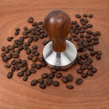 Tamper-Πατητήρι Καφέ 58mm KARNI Sandalwood Ανοιχτό