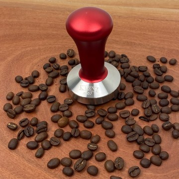 Tamper-Πατητήρι Καφέ 57mm KARNI Κόκκινο