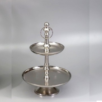 ΕΤΑΖΕΡΑ ΑΛΟΥΜΙΝΙΟΥ 2 ΕΠΙΠΕΔΩΝ 38εκ(Υ) Φ25εκ