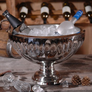 Σαμπανιέρα Ανοξείδωτη Διπλού Τοιχώματος 44x28εκ