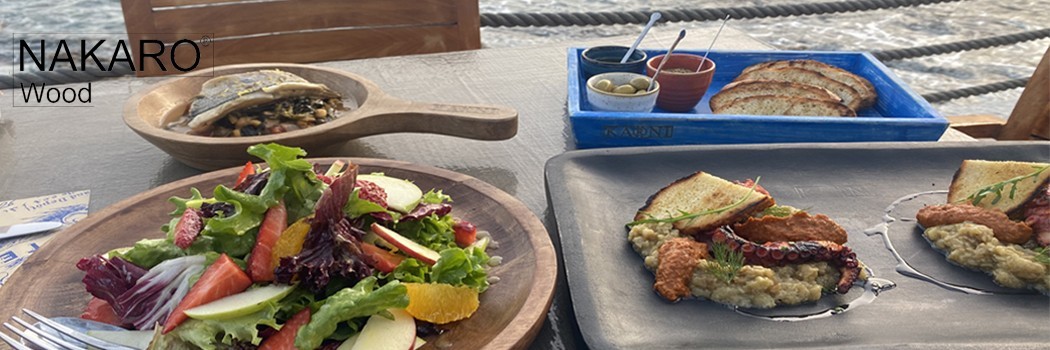 Ξύλα σερβιρίσματος - Ξύλινα είδη παρουσίασης Nakaro Wood
